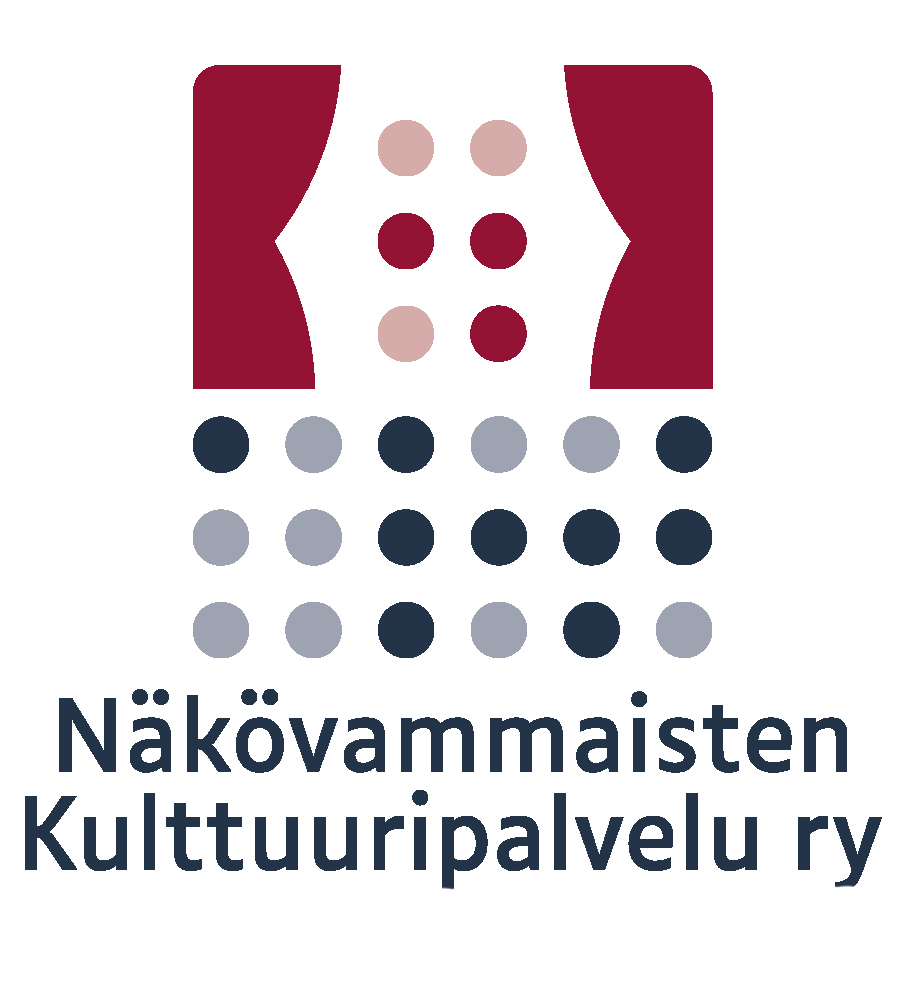 Näkövammaisten Kulttuuripalvelu ry:n logo