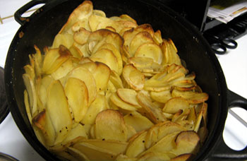 valkosipuliperuna ruokaohje